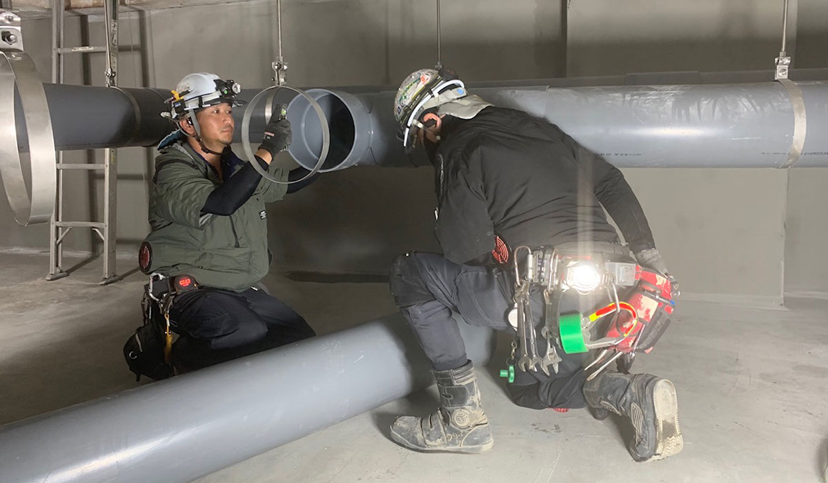 実際の作業風景・作業場3