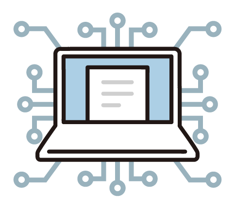 安全書類のデジタル化アイコン